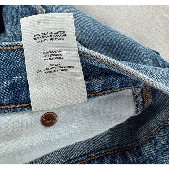 Aritzia Denim Forum The Carpenter Lo- Rise Loose Fit Utility Cargo Jean 27 4 6 - Picture 6 of 11